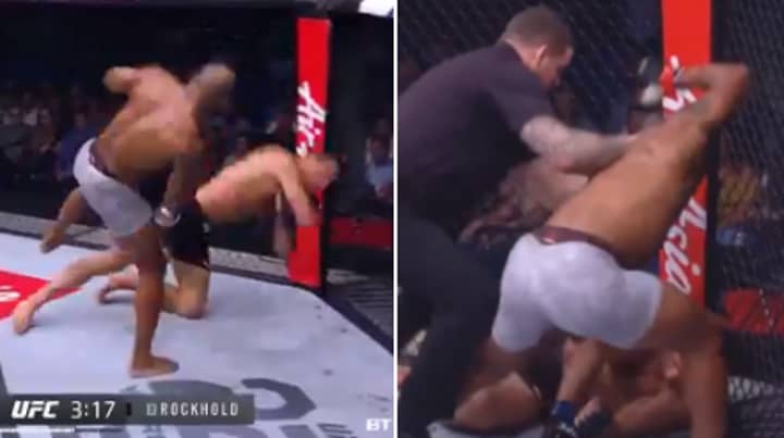 Watch: Yoel Romero Viciously Puts Luke Rockhold To Sleep With Brutal Punches 
