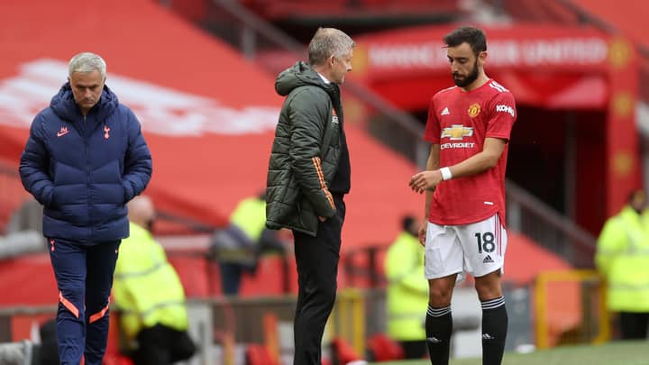 Bruno Fernandes 'Lashed Out Verbally' At Manchester United Teammates During Half-Time Of 6-1 Thrashing To Spurs