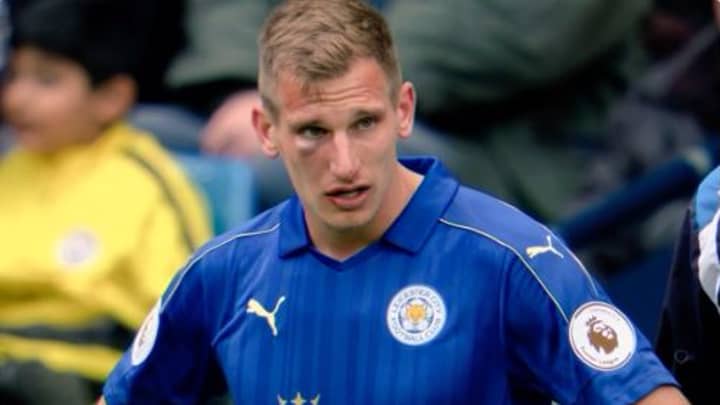 WATCH: Fernandinho Gives Albrighton A Black Eye After Vicious Elbow