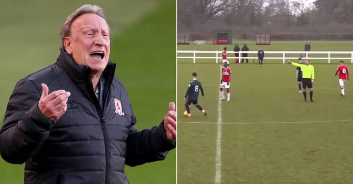 Neil Warnock Hilariously Blasts Referee From Touchline In Middlesbrough Youth Game