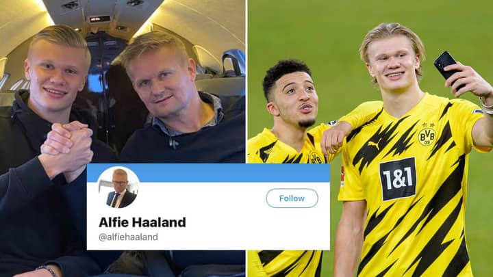 Erling Haaland's Dad Reacts As Jadon Sancho's Move To Manchester United Is Finally Confirmed