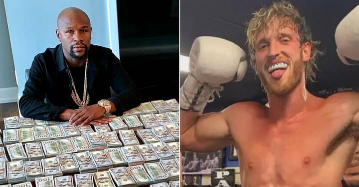 Floyd Mayweather And Logan Paul Pay Split Leaked For Both Fighters