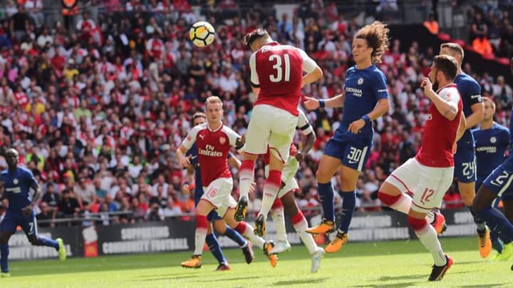 Arsenal And Chelsea Contest Entertaining Community Shield Clash At Wembley
