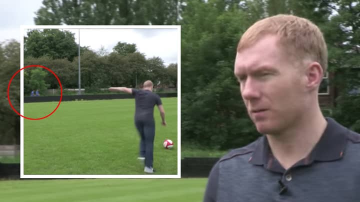 When Paul Scholes Got Annoyed At People Talking During An Interview