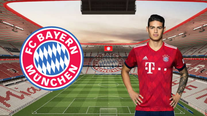 James Rodriguez Rejects Any Move Away From Bayern Munich