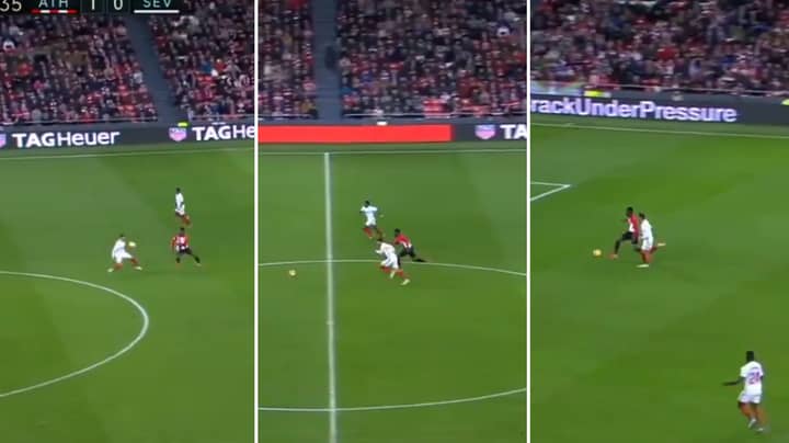 Inaki Williams' Acceleration In The 84th Minute Is Actually Unbelievable 