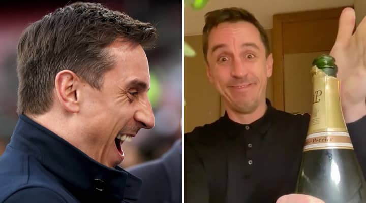 Gary Neville Reacts To Liverpool’s Anfield Defeat At Hands Of Burnley