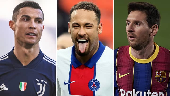 'PSG Star Neymar Is The Best Player In The World Ahead Of Lionel Messi And Cristiano Ronaldo'