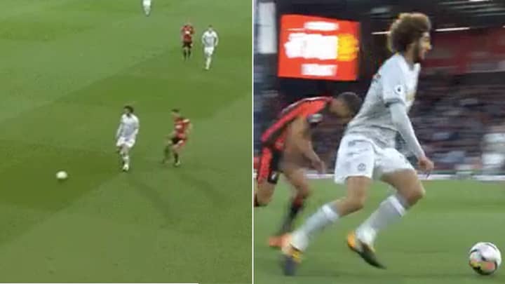 Marouane Fellaini Did The 'Ronaldo Chop' Skill Move Last Night And It's A Beautiful Thing
