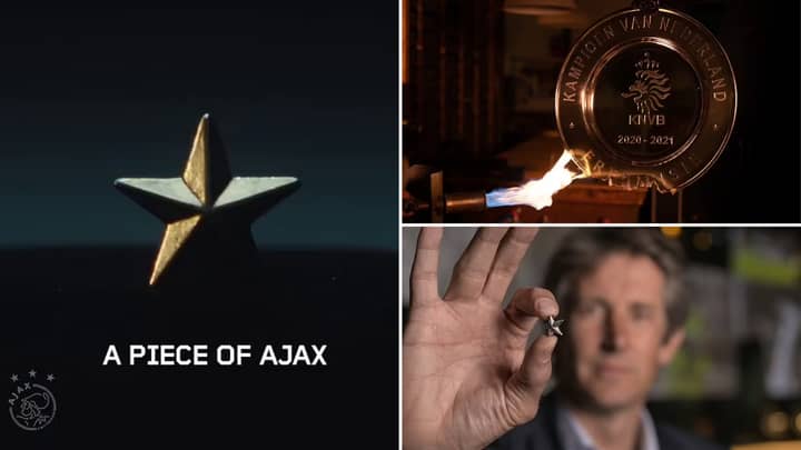 Ajax Melt Their Eredivisie Trophy To Share 42,000 'Champion Stars' With Fans In Remarkable Gesture