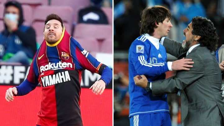 Lionel Messi Urged To Honour Late Diego Maradona By Signing For Napoli