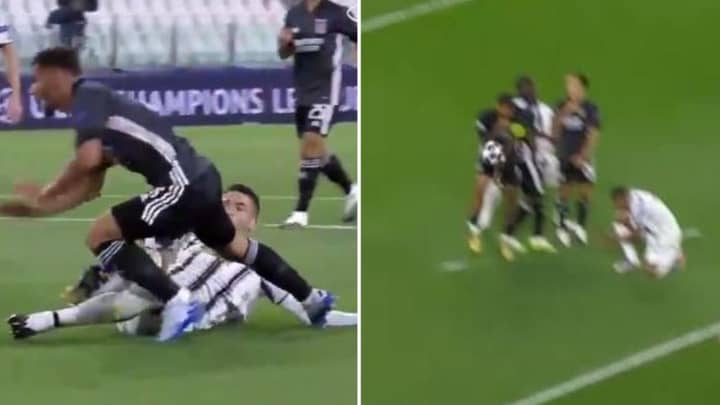 Juventus And Lyon Both Awarded Terrible Penalties In Champions League