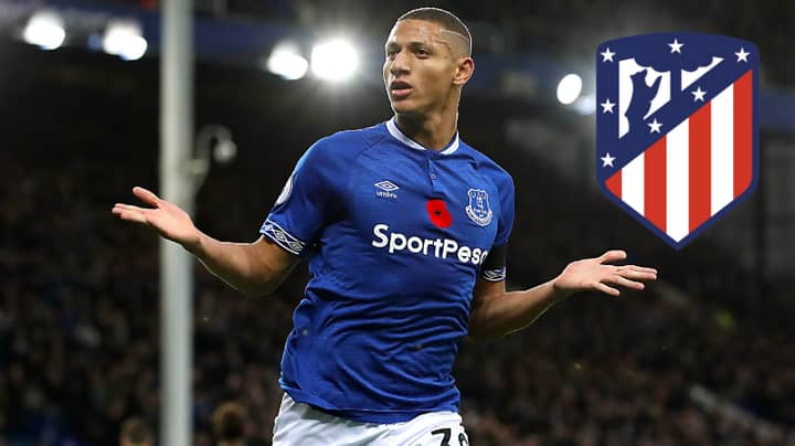 Atletico Madrid Reportedly Eyeing Up Move For Everton Forward Richarlison