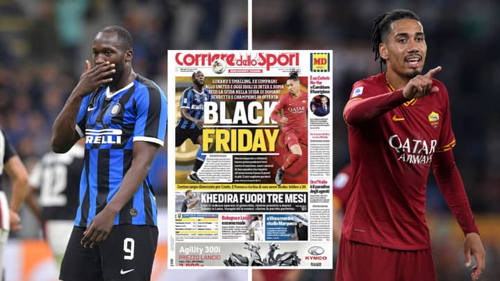 Italian Newspaper Shockingly Dub Inter Milan Vs Roma As 'Black Friday' In Racism Storm
