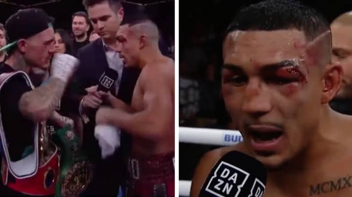 Teofimo Lopez Booed By Home Crowd For Gatecrashing Post-Fight Interview To Make Deluded Claim