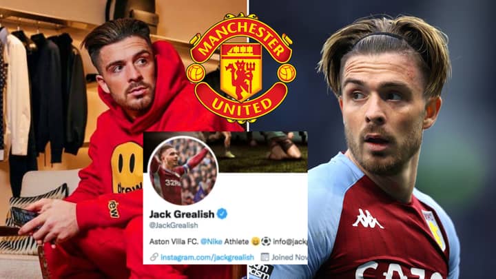 Jack Grealish Drops Huge Man Utd Transfer Hint With Social Media Activity