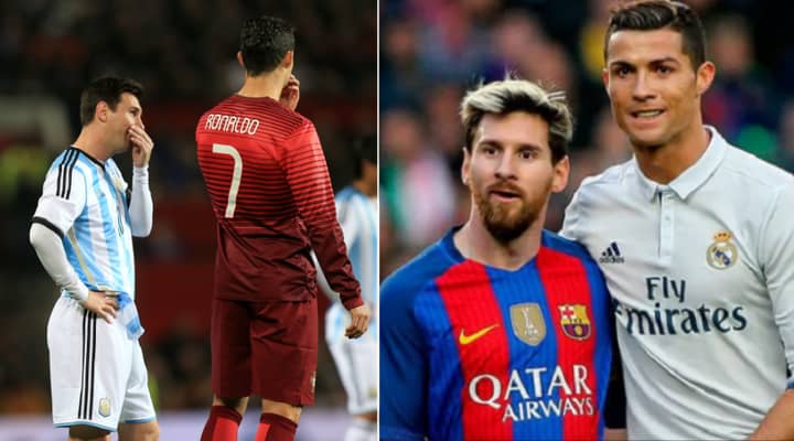 There S Only Two Players That Have Played With Both Cristiano Ronaldo And Lionel Messi Sportbible