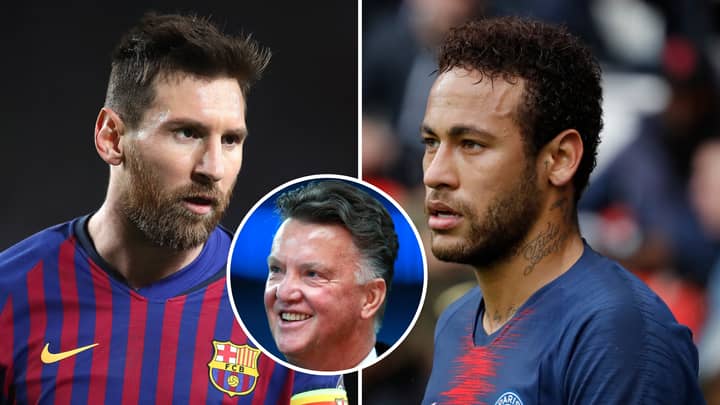 Rivaldo Slams Louis Van Gaal’s ‘Unfair’ Criticism Of Lionel Messi And Neymar