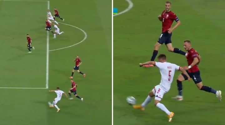 Joakim Mæhle Has Channeled His Inner Quaresma To Produce Euro 2020's Greatest Assist