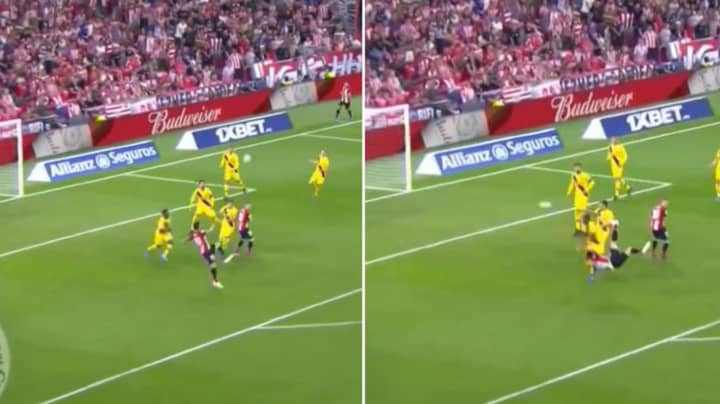 38-Year Old Aritz Aduriz Scores Outrageous Acrobatic Winner Against Barcelona
