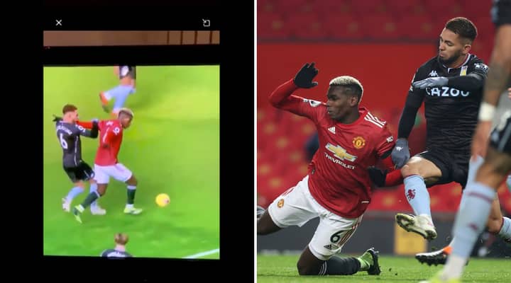 Douglas Luiz Posts Angry Social Media Response To Paul Pogba Penalty Decision
