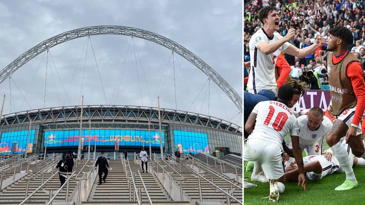 England Told 'It's Not Fair' They've Been Allowed To Play Most Euro 2020 Games At Wembley