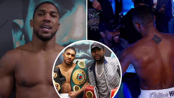 Anthony Joshua Reveals What Boxing Legend Floyd Mayweather Told Him After Kubrat Pulev Fight