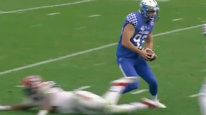American Sports Fans In Awe After Aussie Punter Produces ‘AFL Step’ In College Football Game