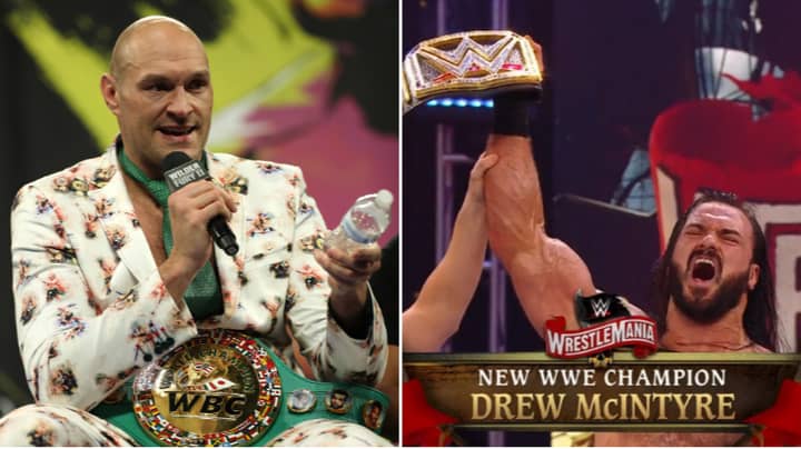 Tyson Fury Responds To Drew McIntyre's Call Out After WWE Star Beats Brock Lesnar At WrestleMania