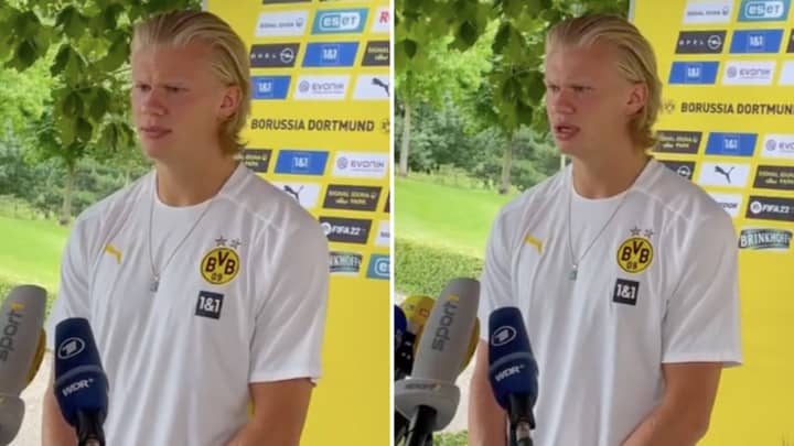 Borussia Dortmund Striker Erling Haaland: '€175 Million Would Be A Lot Of Money For One Person'