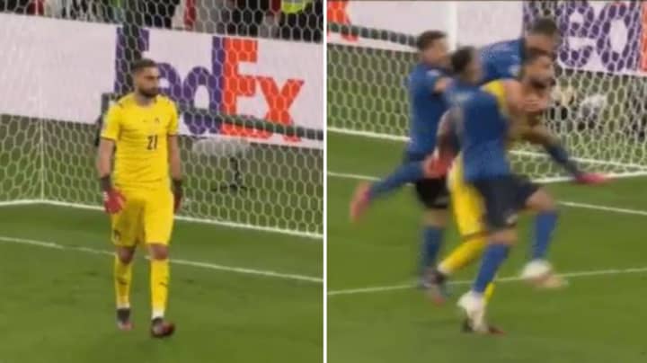 Gianluigi Donnarumma's Reaction To Saving Euro 2020 Winning Penalty Shows How Ice Cold He Is