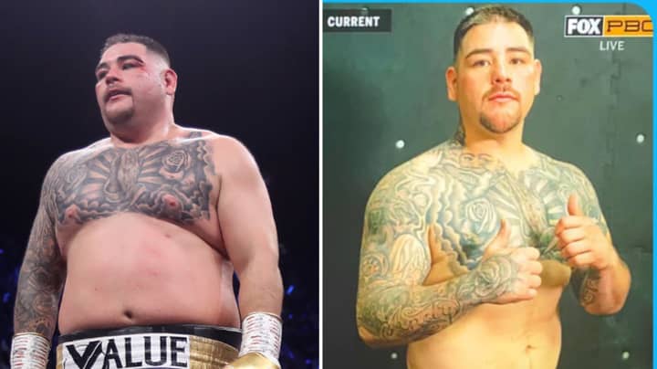 Andy Ruiz Jr Looks In Incredible Shape After Cutting Down To 257lbs For Return Fight