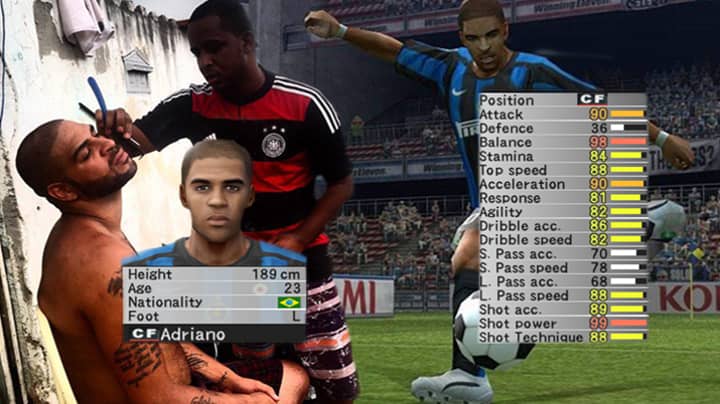 Remembering Adriano's 99 Shot Power By Reliving His Best Goals From Pro Evo 6