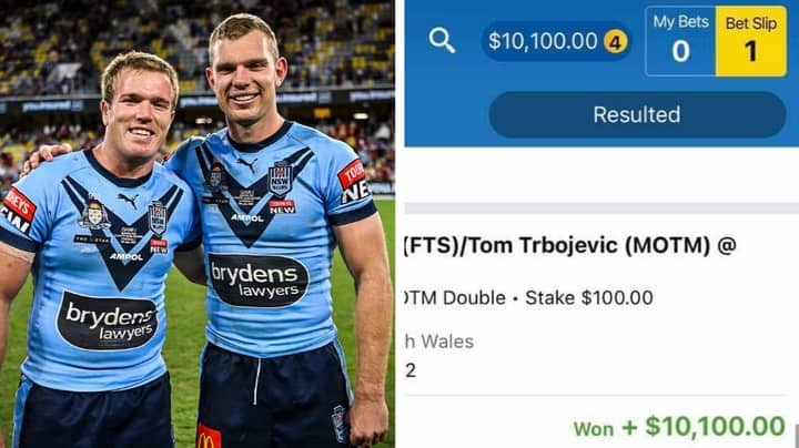 Lucky Rugby League Fan Wins $10,000 From Tom Trbojevic Bet