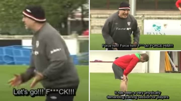 Rare Footage Shows The Frightening Intensity Of Marcelo Bielsa's Training Sessions