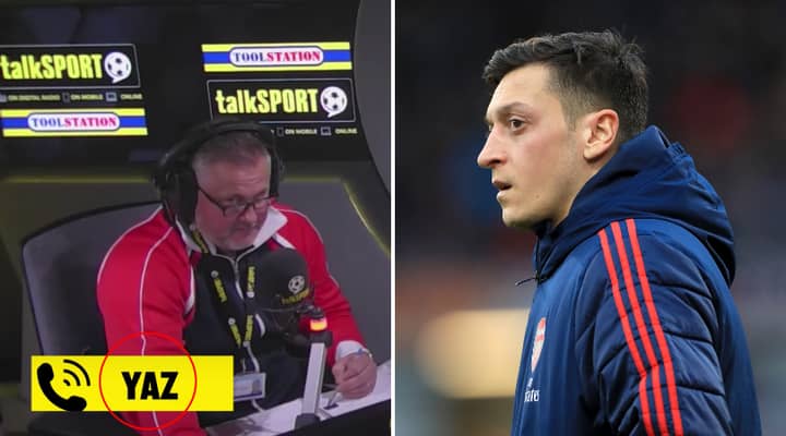 Arsenal Fan Cries About Mesut Ozil’s Impending Departure Live On Radio