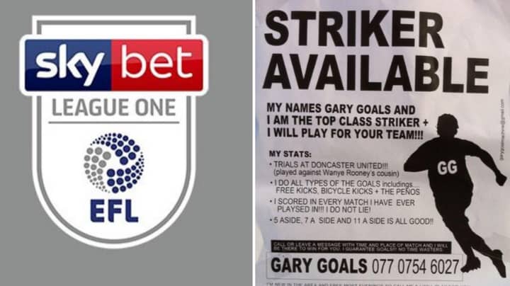 League One Club Put Out Job Advert On Indeed For 'A Physical Striker'