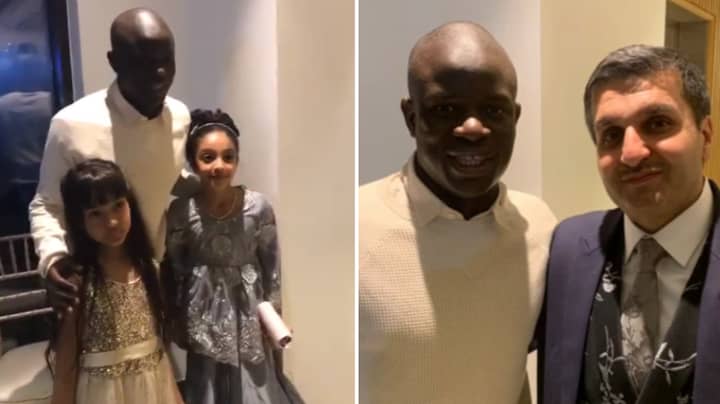 N'Golo Kante Appeared At A Chelsea Fan's Wedding After Injury Made Him Available