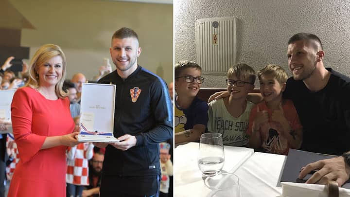 AC Milan's Ante Rebic Is One Of The Most Generous Footballers In The World
