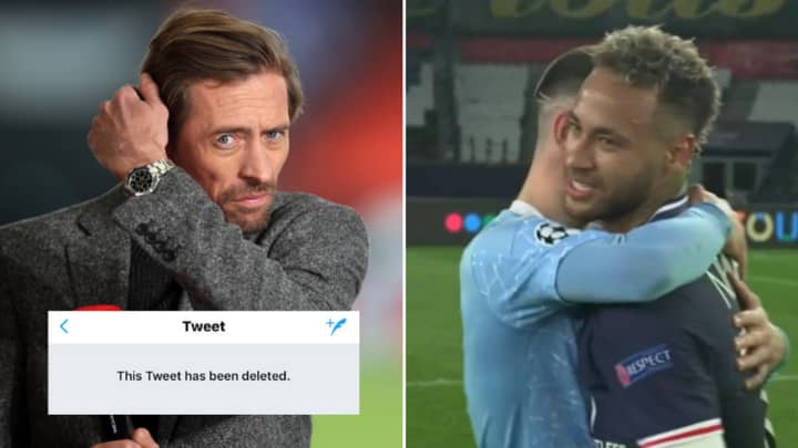 Peter Crouch Deletes Tweet About Phil Foden And Neymar After Manchester City Beat PSG In Champions League