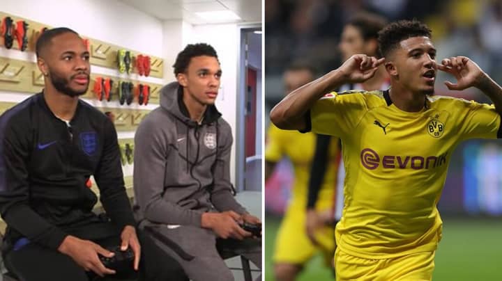 Jadon Sancho Exclusive: Trent Alexander-Arnold And Raheem Sterling Are Worst FIFA Players In England Team
