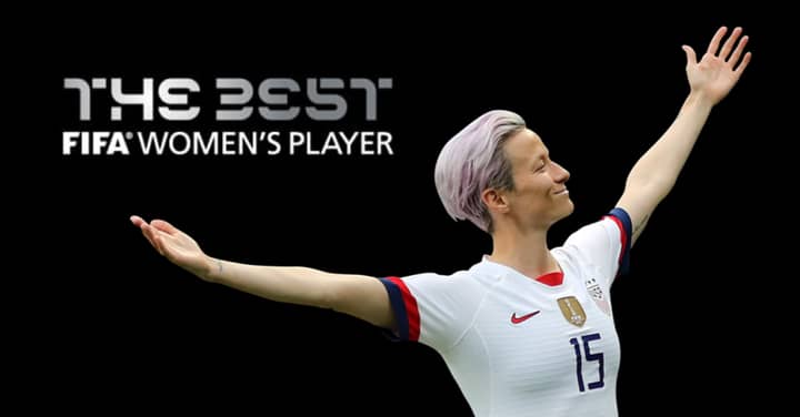 Megan Rapinoe Wins The Best FIFA Women's Player At The Best FIFA Football Awards