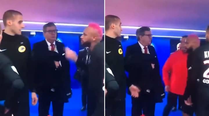Neymar Entered Into Heated Confrontation With Referee After Yellow Card For 'Showboating'