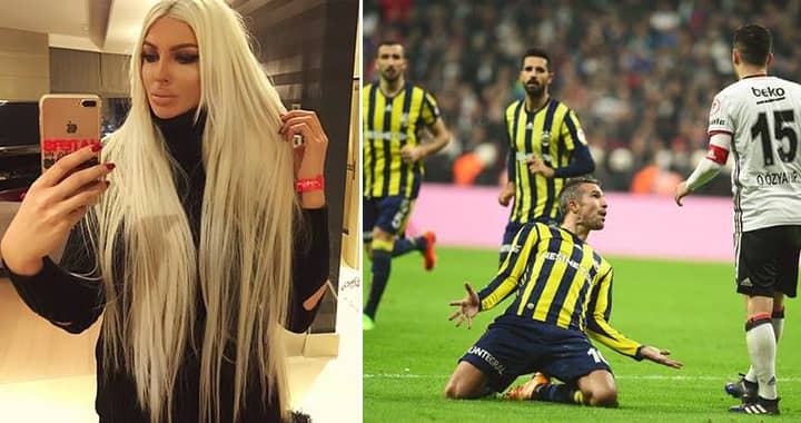 Player's Wife Rips Into Robin Van Persie For Getting Husband Sent Off