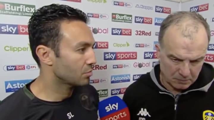 Marcelo Bielsa's Post Match Interview Is Just Full Of Really Awkward Moments