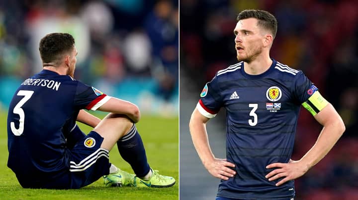 Andy Robertson Posts Heartfelt Twitter Thread After Scotland's Elimination At Euro 2020