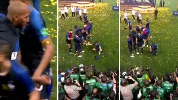 N'Golo Kante Had To Be Encouraged To Celebrate After World Cup Win