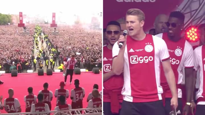 De Ligt Delivers A Powerful Speech About Putting Ajax Back On The Map In European Football