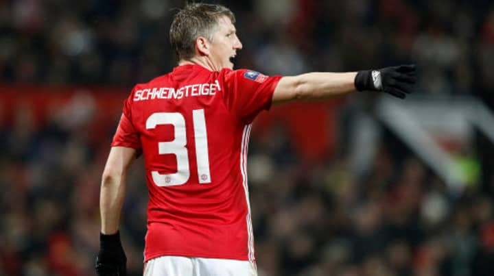 WATCH: Manchester United's Tribute To Bastian Schweinsteiger Is A Bit Odd