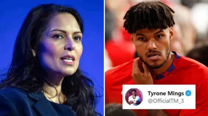 England Defender Tyrone Mings Criticises Priti Patel After Players Are Subjected To Racist Abuse 